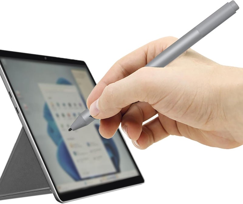 Anglepingping Surface Pen 1776 for Microsoft Surface Pen 1776 (EYU-00001),Compatible with Surface Pro 9/8/X/7+/6/5/4/3/Surface 3,Surface Go 3/2/1,Surface Laptop/Studio/Book 4/3/2/1(Silvery) - Image 5